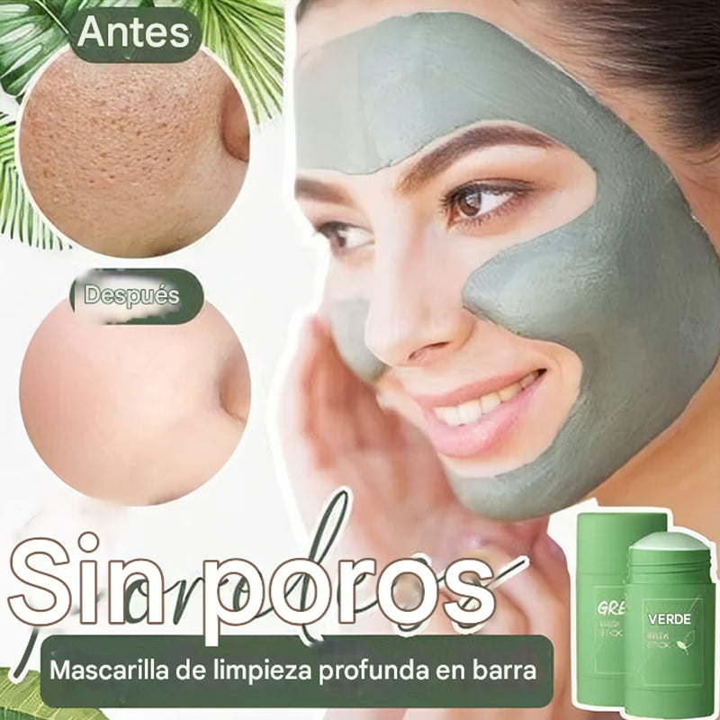 Mascarilla de té verde de limpieza profunda