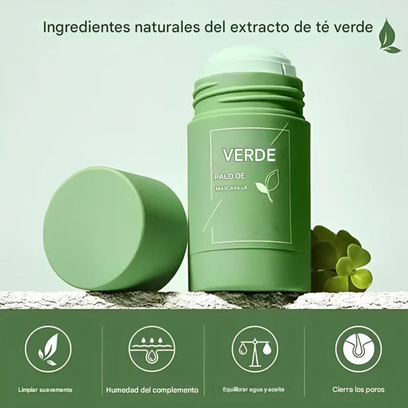 Mascarilla de té verde de limpieza profunda