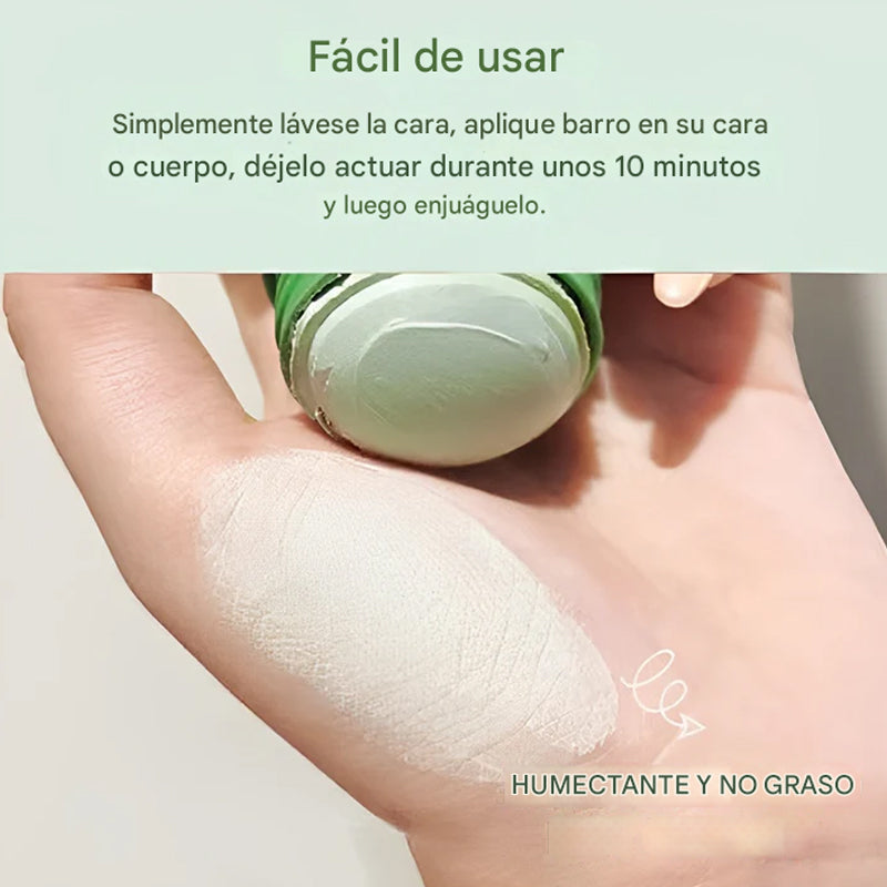 Mascarilla de té verde de limpieza profunda