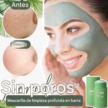 Mascarilla de té verde de limpieza profunda